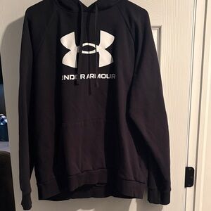 Under Armour Men's Dark Hoodie with Logo